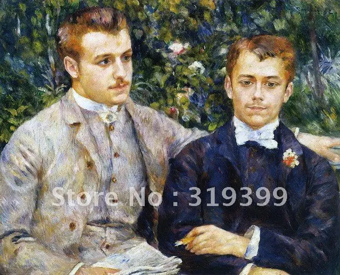 

100% handmade Pierre Auguste Renoir Oil Painting reproduction on linen canvas,charles and georges durand ruel,Free DHL Shipping