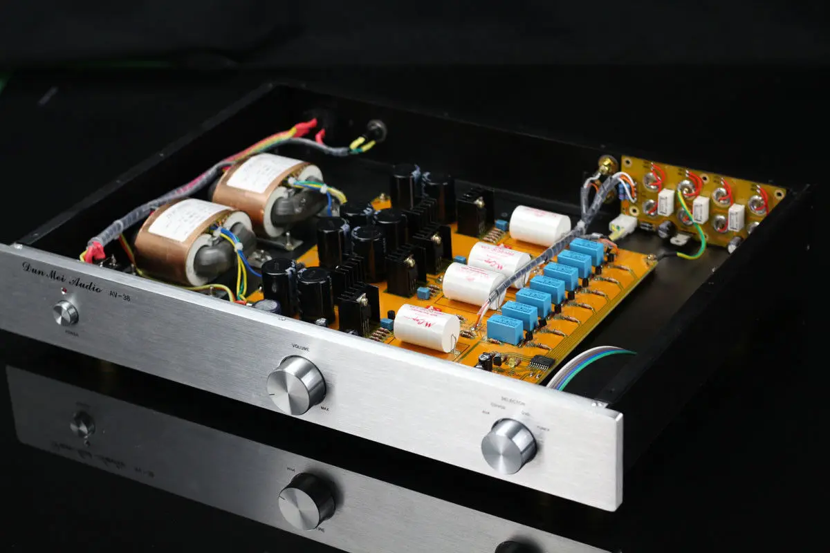 Zerozone-classe a Fet Pré-amplificador Base na Passagem 2.0 Hi-end Single-ended Classe a Pré-amplificador L740