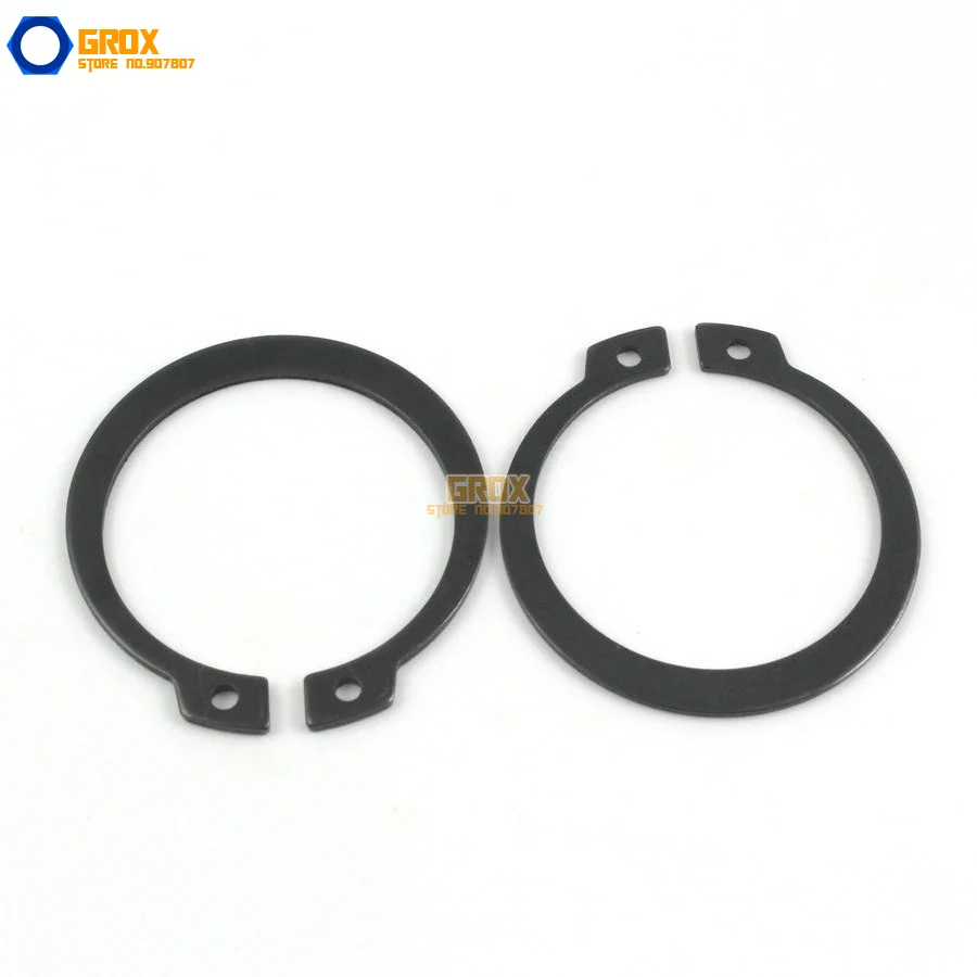 100 Pieces Size: 24 Steel External Circlip Snap Retaining Ring