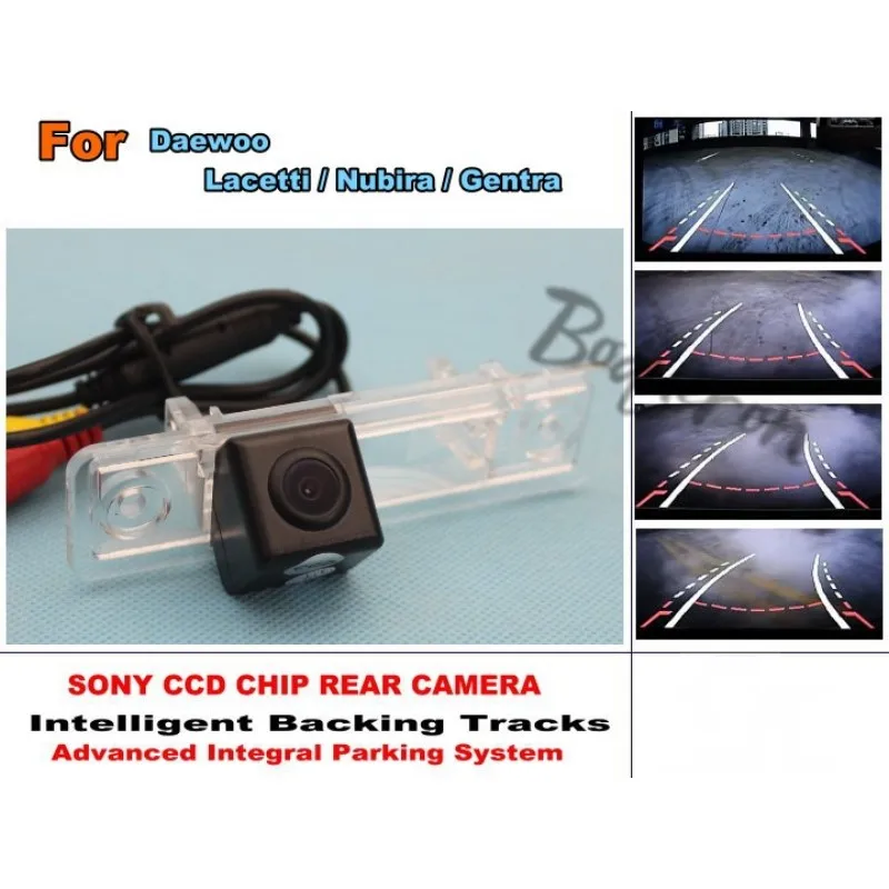 

For Daewoo Lacetti / Nubira / Gentra Car Intelligent Parking Tracks Camera / HD Reverse Back up Camera / Rear View Camera