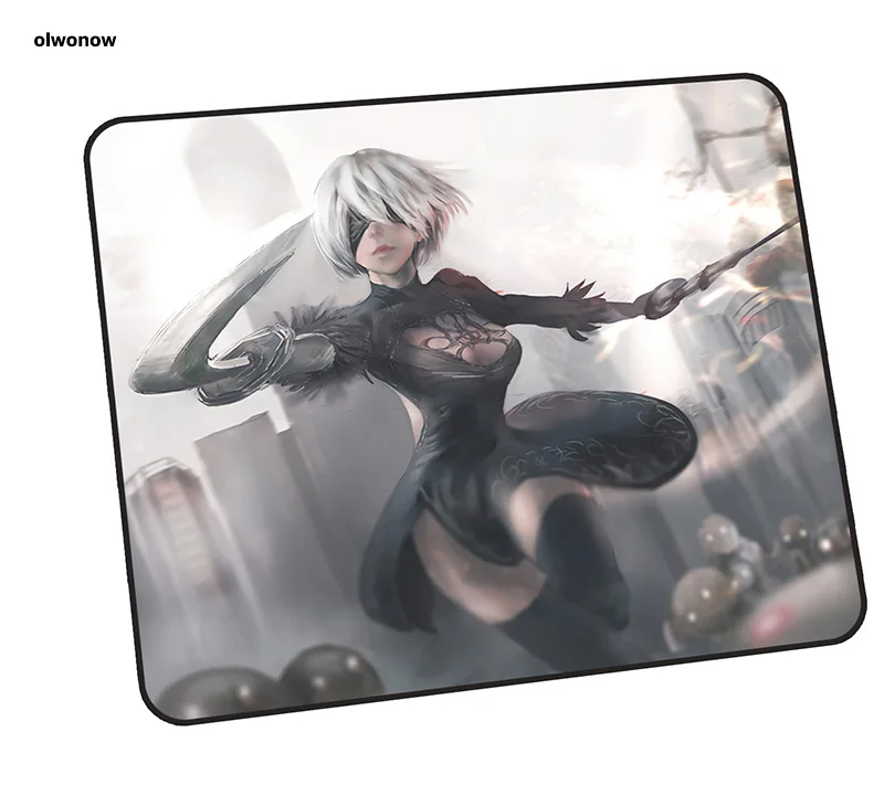 nier automata mouse pad High-end 30x25cm mousepads best gaming mousepad gamer hot sales personalized mouse pads keyboard pc pad