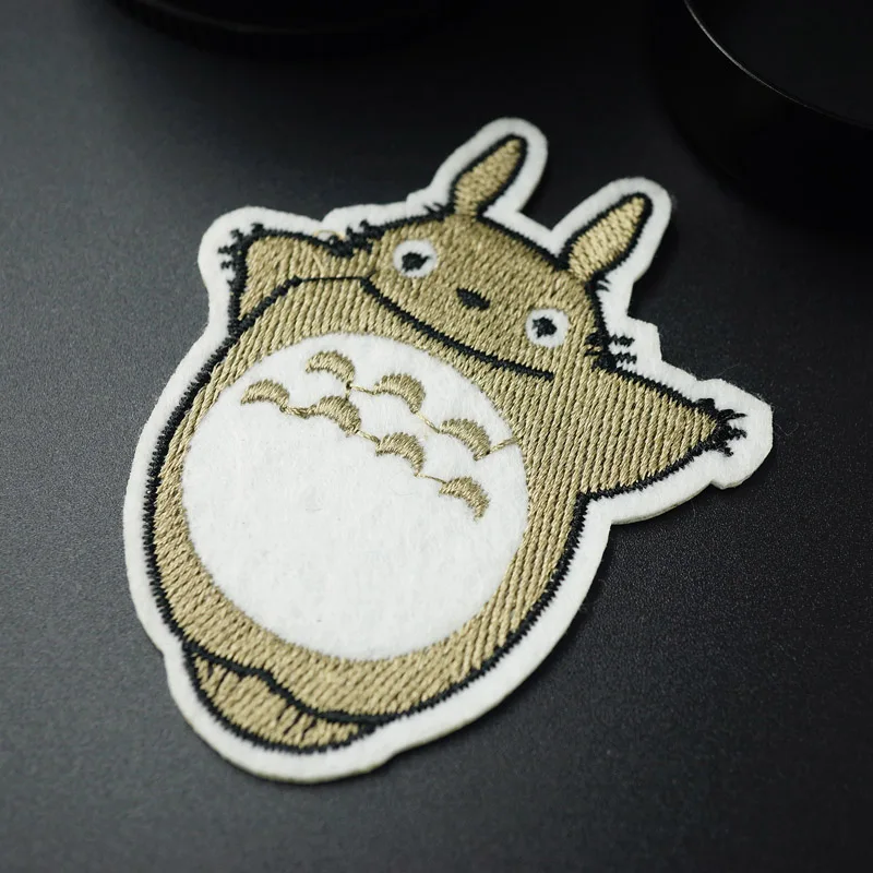 Cartoon:6.2x7.5cm Iron On Patches Sewing Embroidered Applique for Jacket Clothes Stickers Badge DIY Apparel Accessories