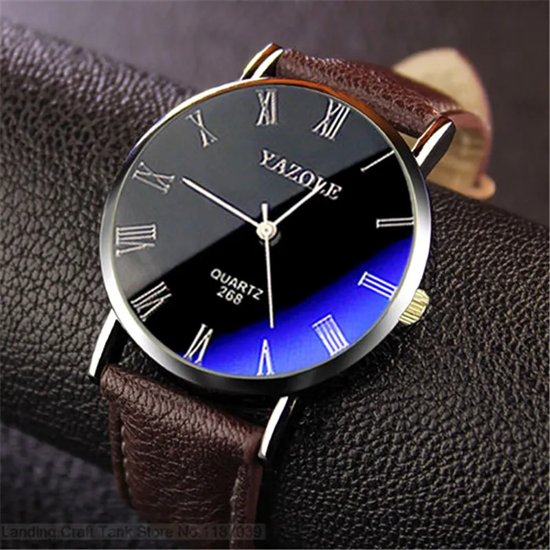 Orologio Uomo 2023 Luxury Watch For Men Leather Simple YAZOLE Fashion Business Casual Clock Mens Quartz Wrist Watches Gift Hot