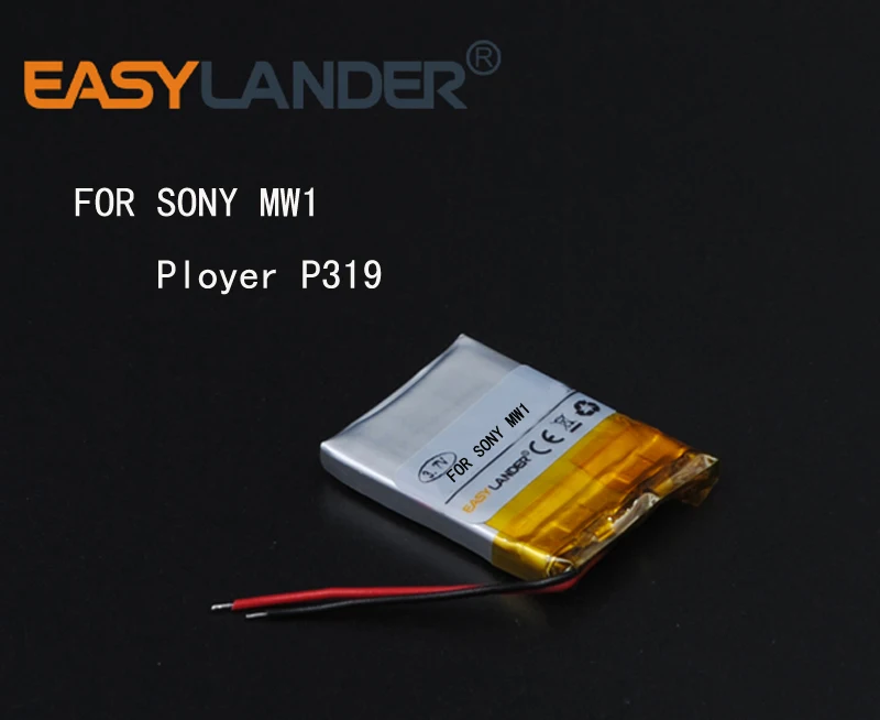 3.7V  Rechargeable Lithium Li-ion Polymer Battery For  Ployer P319 aigo E5808 MP3   Sony Ericsson MW1 Wireless Bluetooth