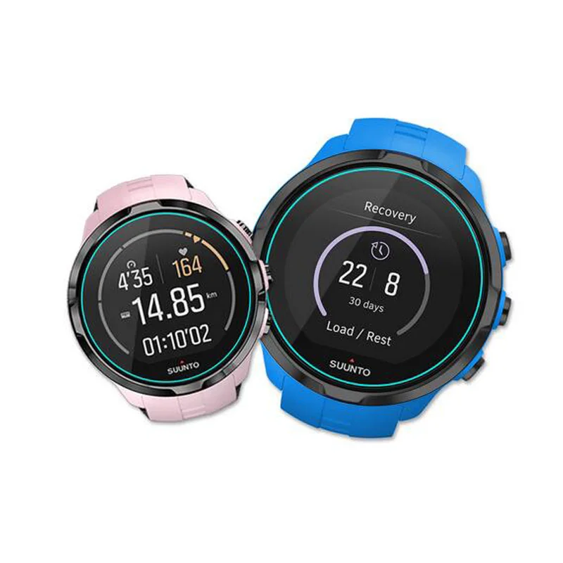 Película protectora de pantalla de vidrio templado para Suunto 9/Baro/Peak/7/5/D5/3 Fitness/Traverse Alpha Spartan Sport Trainer, muñeca HR/Ultra