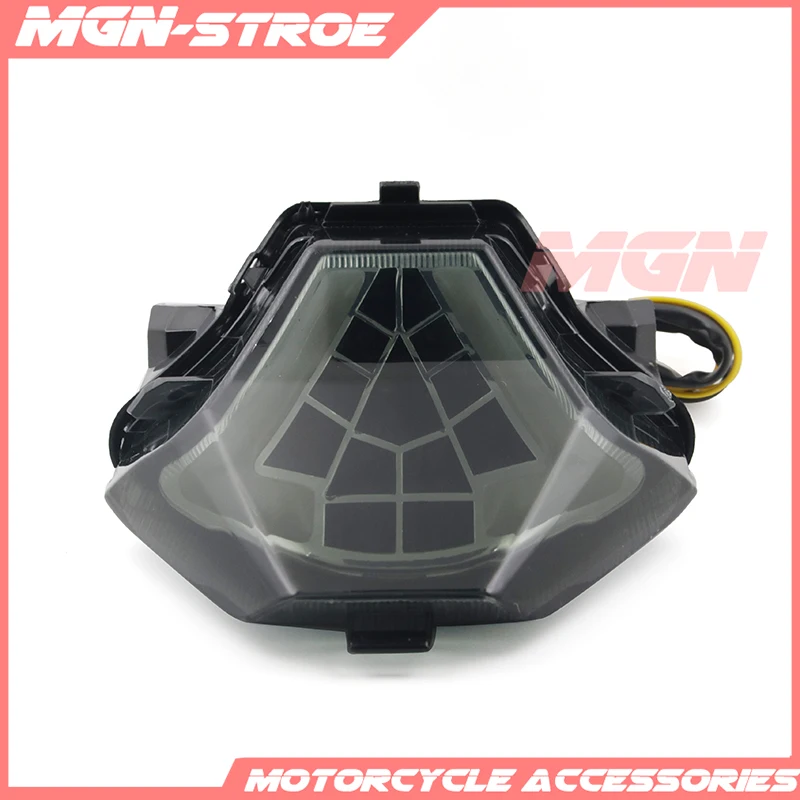 Motorcycle LED Rear Turn Signal Tail Stop Light Lamps Integrated For YZF R3 YZF-R25 FZ07 MT07 FZ MT 07 2015 2016