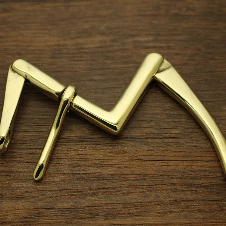 2pcs DIY Solid Brass Pin Buckle for Leather Belt 1 1/2\