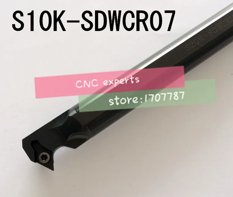 S10K-SDWCR07 turning tool holder 10mm internal Turning tools Screw Locked CNC Lathe Tool Holder For DCMT0702 Inserts