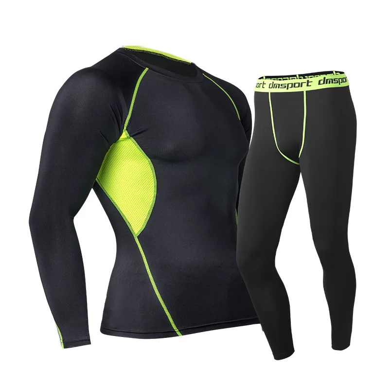 

Mens Thermal Underwear Set Women Fast-Dry Technology Surface Elastic Force Long Johns Suit Compression lucky John For Men Women