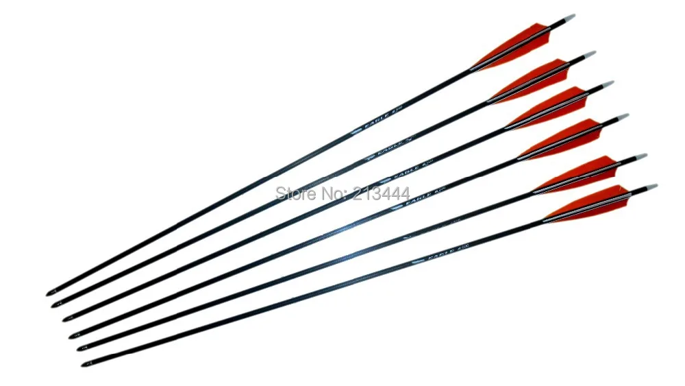 

carbon arrows I.D. 6.2mm 500 spine Turkey feather