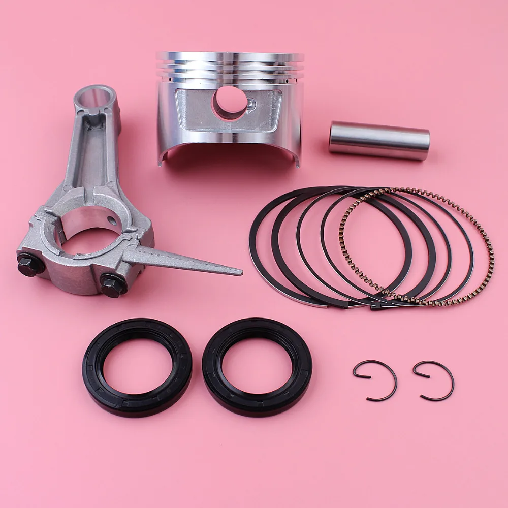 

Connecting Rod 88mm Piston Pin Ring Circlip Oil Seal Kit For Honda GX390 13HP GX 390 Engine Motor Part