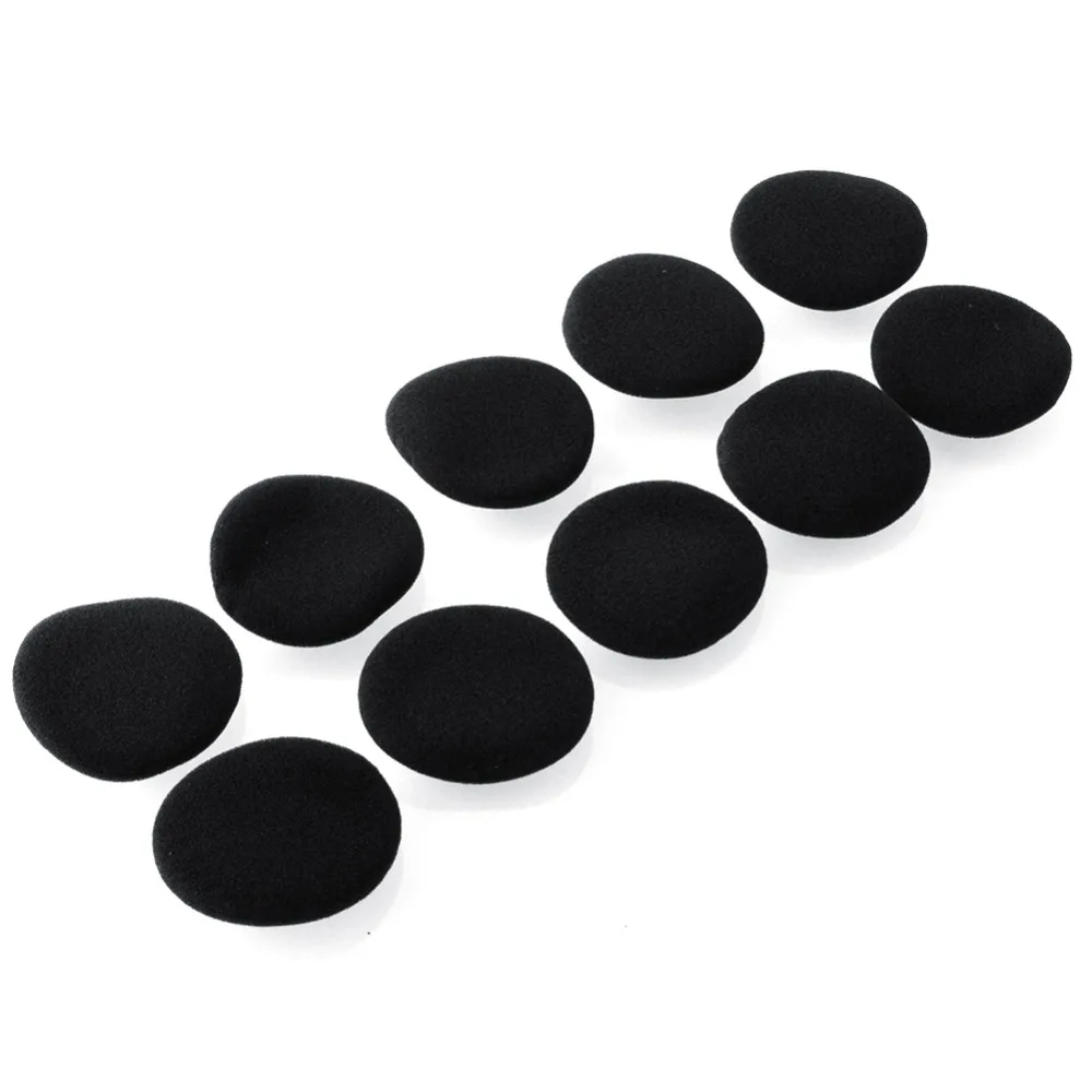 Almohadillas de esponja para los oídos, almohadillas negras para PX100 80 px200 Porta Sport Pro Ksc 35 75, auriculares, 20 Uds.