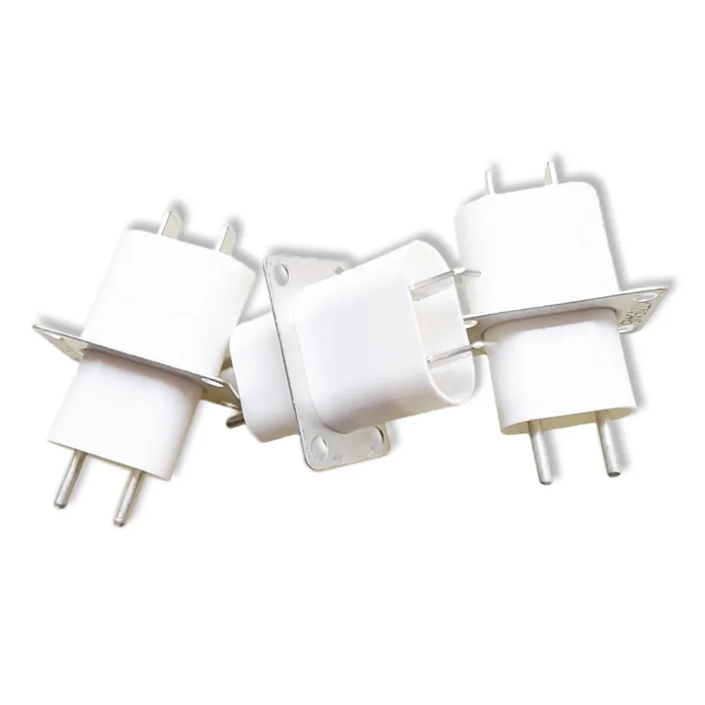 1 Pieces Microwave Oven Magnetron Part Launch Tube Socket High Voltage Filament Plug Connector Socket Home Appliance Parts New