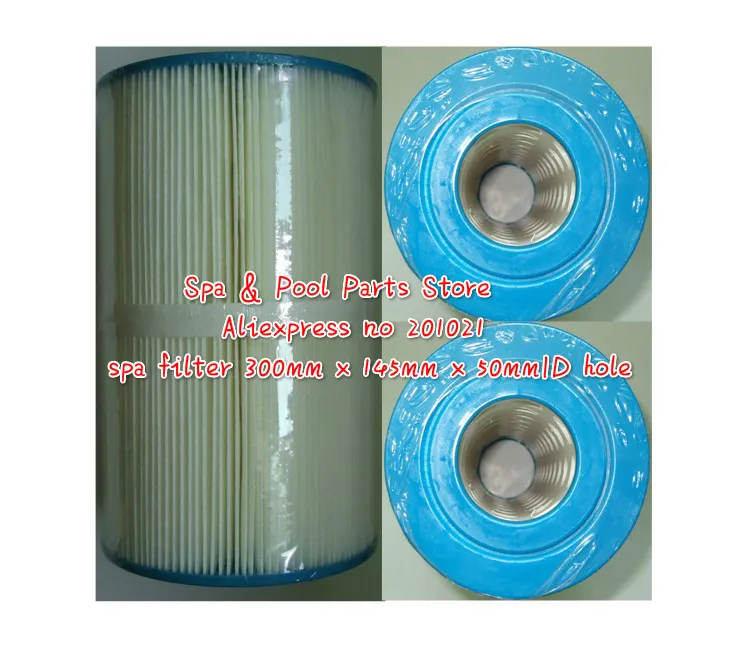 hot tub spa filter 300mm x 145mm x 50mm ID hole replacement Unicel C-5624 Pleatco PJW25 Filbur FC-1305 Darlly 50504