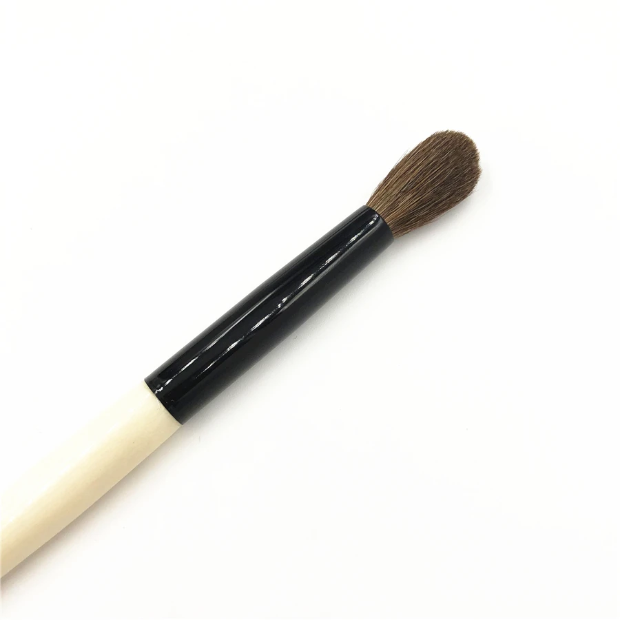 Natural Horse Hair Long Handle Eyeshadow Highlighter Eye Blending Makeup Brush Cosmetic Tool