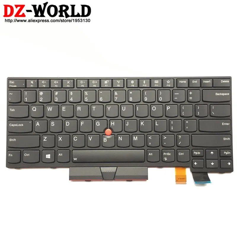 

New/Orig US English Backlit Keyboard for Lenovo Thinkpad T470 T480 A475 A485 Backlight Teclado 01AX569 01AX487 01AX528 01HX419