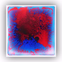 19.7''x19.7'' Colorful Liquid Floor Tile for Nightclub Bar Decoration, Non-Toxic Children Play & Exercise Mat