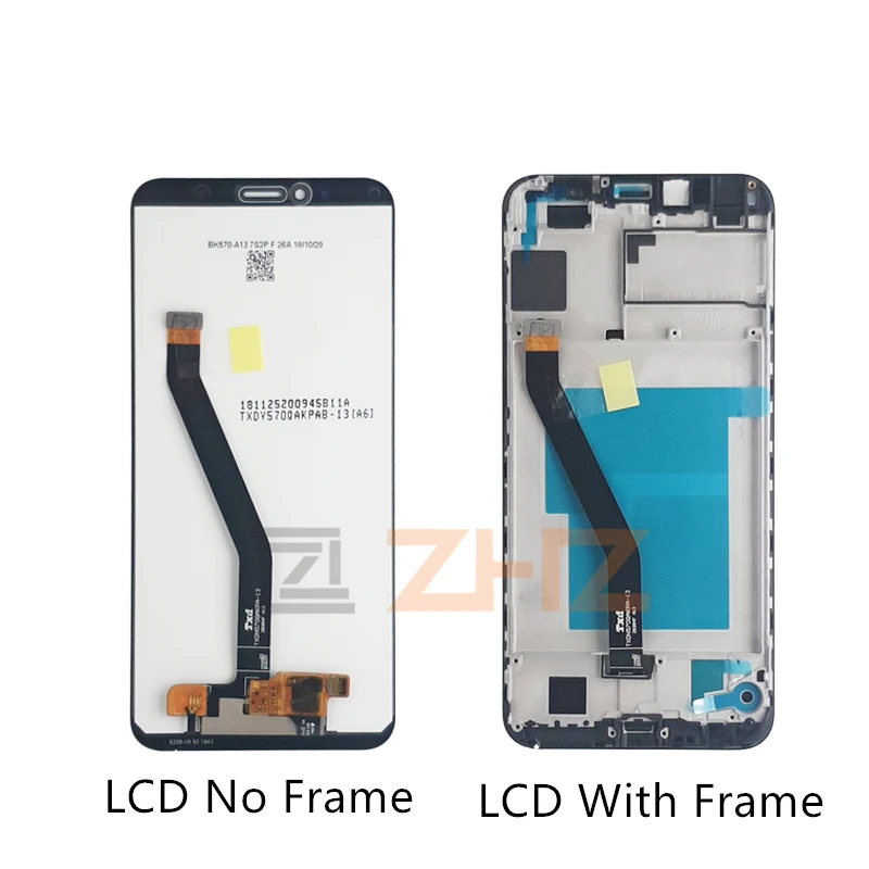 For Huawei honor 7A Pro LCD DIsplay Touch Screen Digitizer Assembly AUM AL00/AL20/TL00/TL20/L29/L41LCD repair parts 5.7