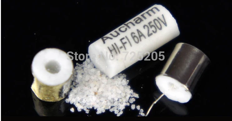 HIFI ฟิวส์เงิน 99% 250V 1A 2A 3A 4A 5A 5 มม.(เส้นผ่านศูนย์กลาง) 20 มม.(ความยาว) เสียง DIY