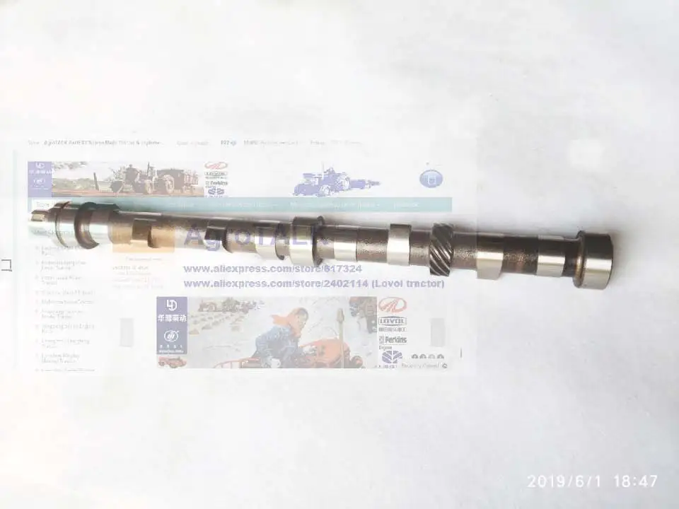 

camshaft for Lijia brand 4cylinders engine use , part number:4-06001-1