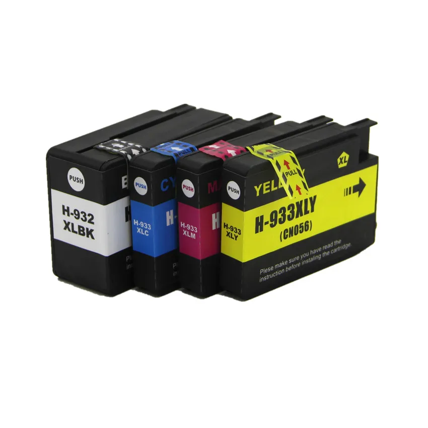 compatible FOR hp 932 933 XL 932XL Ink Cartridge for HP Officejet 6100 6600 6700 7110 7610 7612 printer