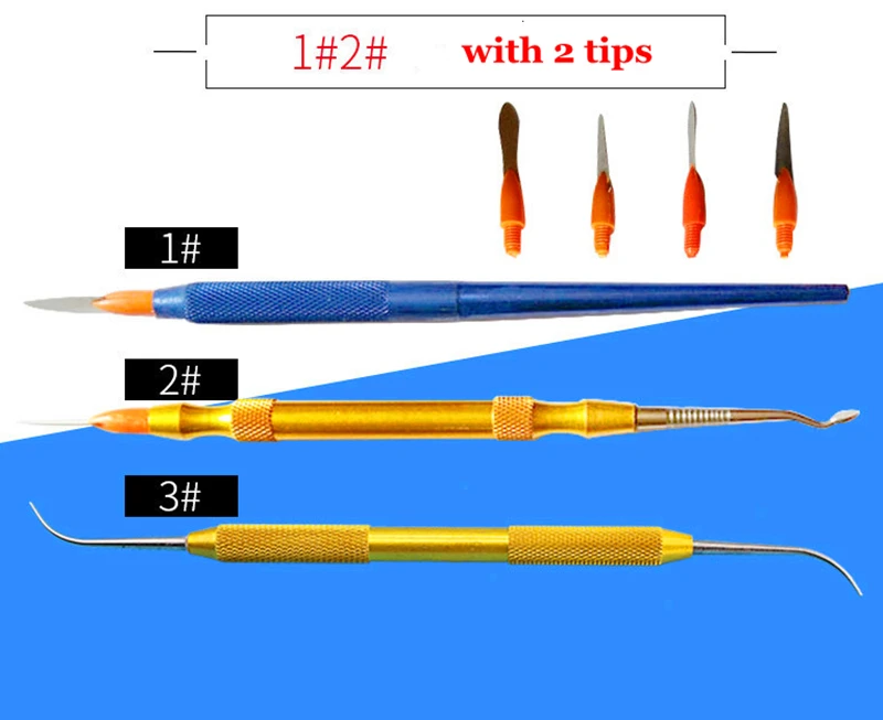 

Dental Denture Ceramic Porcelain Sculpturing Knife Spatula Blade Dental Lab Tools
