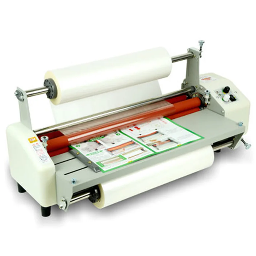 

12th 8230T A4+ Laminator Hot Roll Laminating Machine,High-end Speed Regulation Laminating Machine