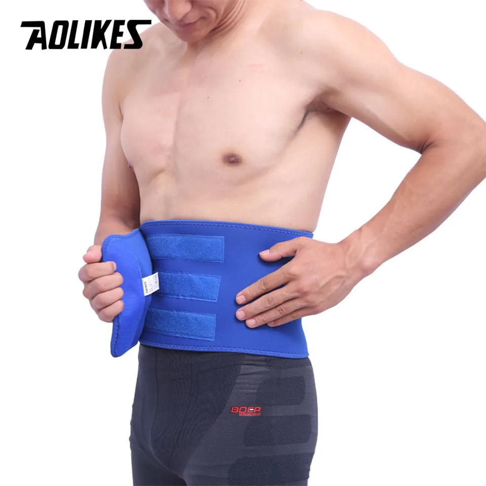 AOLIKES 1PCS Professional Adjustable Waist trimmer Slim fit Abdominal Waist sweat belt Waist back support belt Fitness