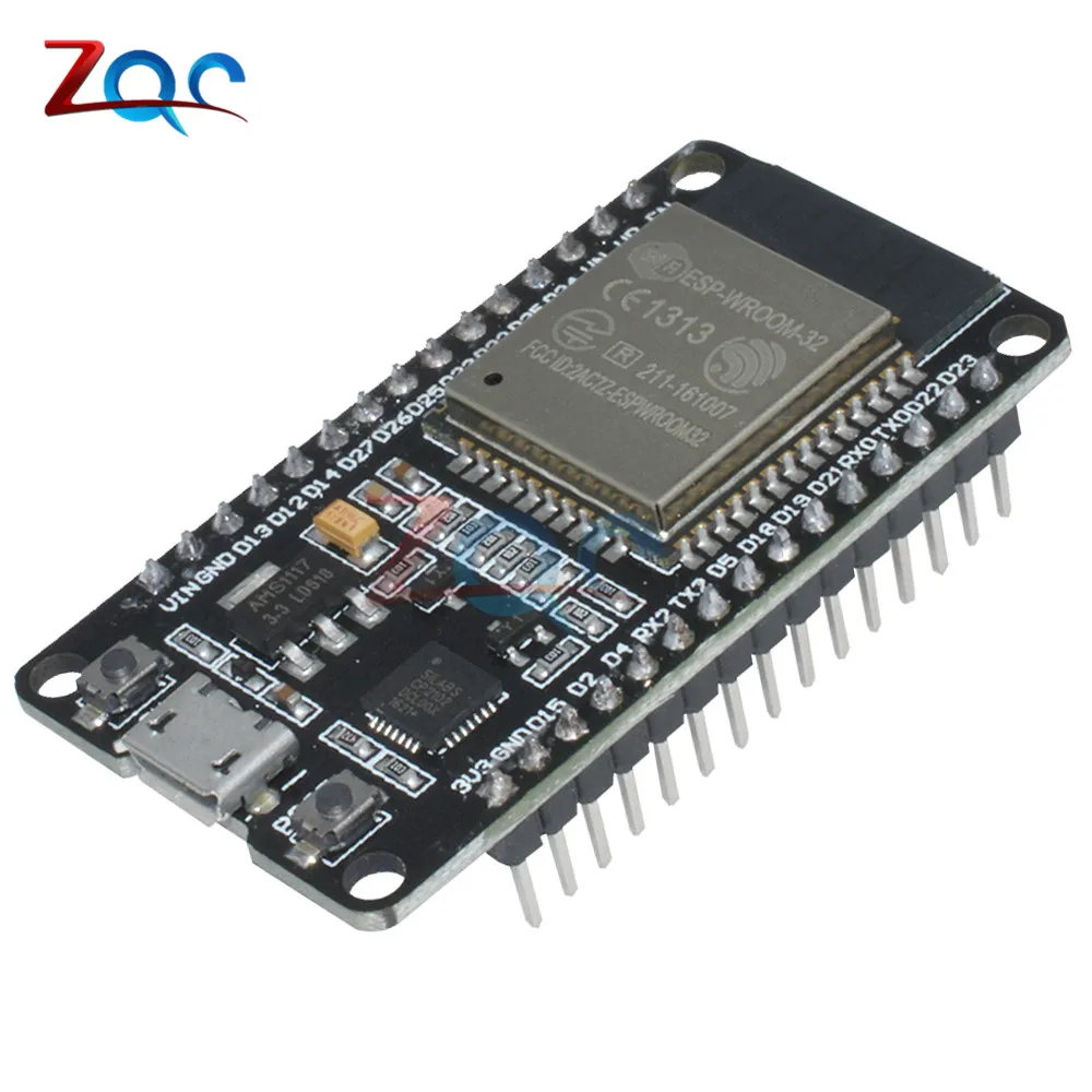 Official DOIT ESP32 Development Board WiFi+Bluetooth Ultra-Low Power Consumption Dual Core ESP-32 ESP-32S ESP 32 Similar ESP8266