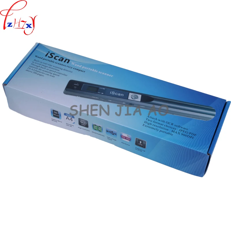 

Handheld Mini Scanner A4 size Scan File Picture Available JPG / PDF Format 900DPI HD Handheld Scanner 20pcs
