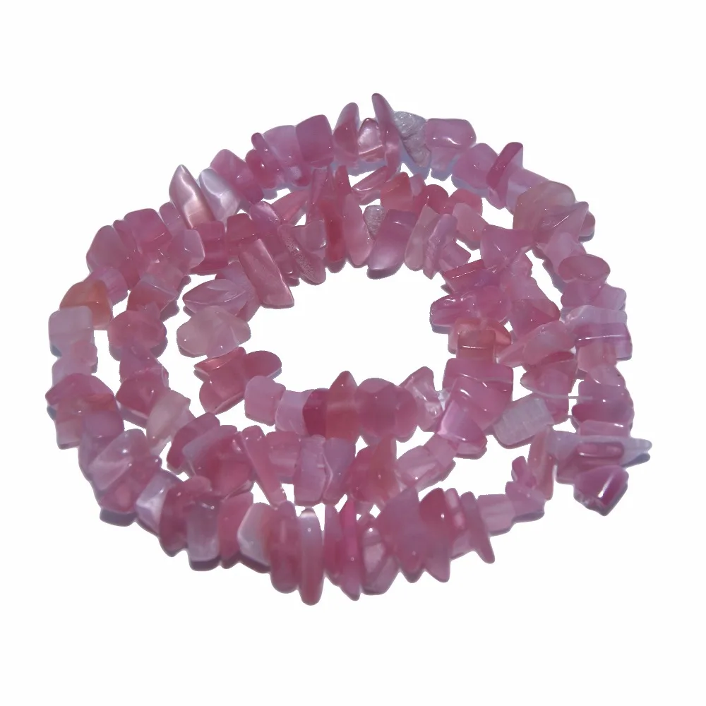 Image 4: Pierre naturelle 5-8MM forme irrégulière forme libre puce perle Quartz rose améthystes Agates Lapis lazuli pour la fabrication de bijoux Bracelet à bricoler soi-même