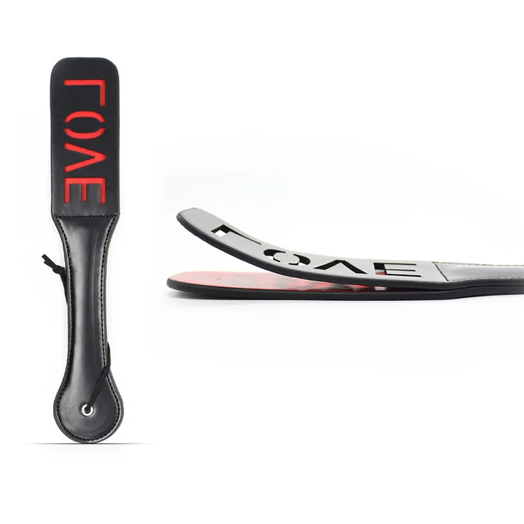 8 BDSM Soft PU Paddle Whip Flirt for Male Female Ideal Sex Toy for Women Men Adult Couples Perfect for Lover Game view 2