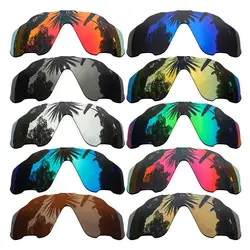 Polarized Mirrored Coating Replacement Lenses for-Oakley Jawbreaker Frame Multi-Colors