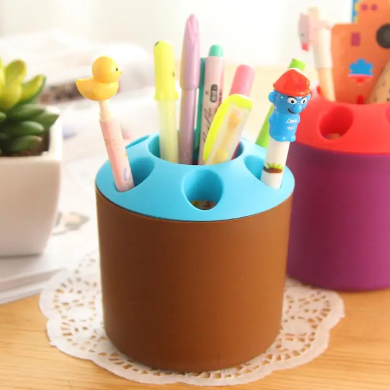 special porous couple creative toothbrush holder toothpaste mouthwash multi-function desktop pen holder rack