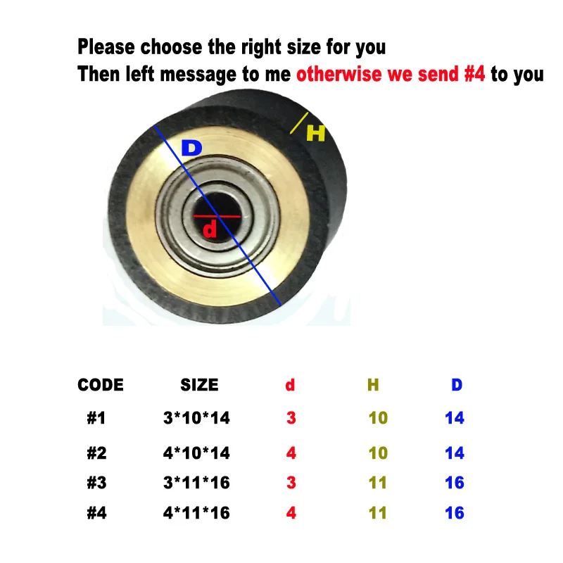 4pcs/lot Pinch Roller Roland Mimaki Graphtec CE5000 120 Vinyl Cutter Cutting Plotter 4x11x16mm Wheels Press Paper Wheel