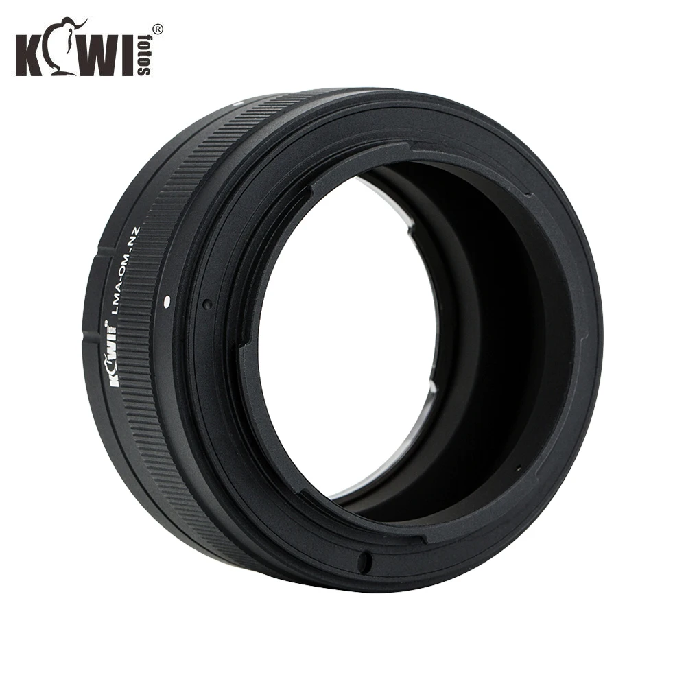 KIWIFOTOS LMA-OM_NZ عدسة محول عصابة لأوليمبوس OM جبل ل نيكون Z جبل الألومنيوم سبائك 69x34.8mm