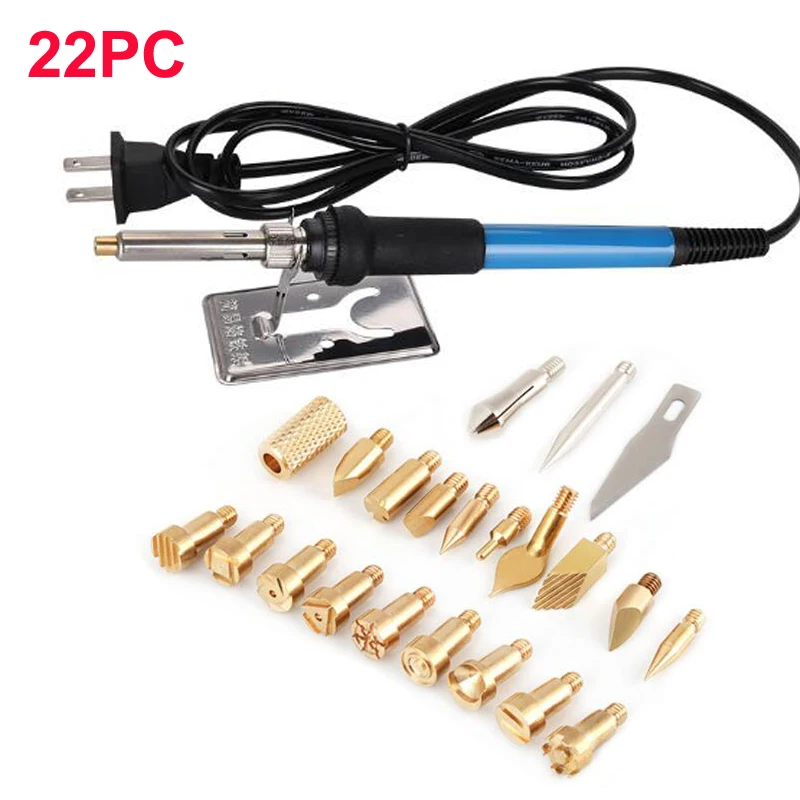 

110V/220V 60W New Soldering Iron Adjustable Electric Tin Welder Temperature Station Solder Welding Rework Heat Pencil Tips Tools