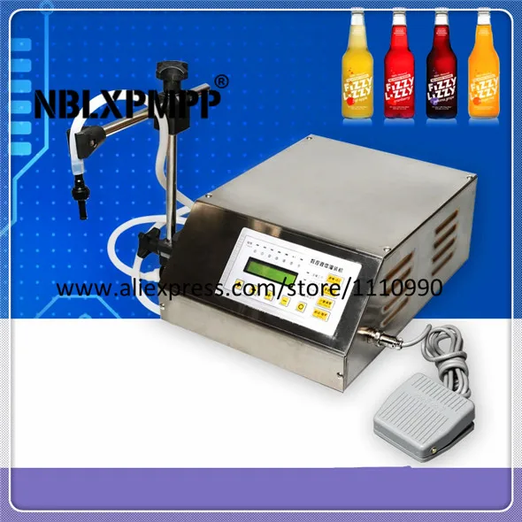 NBLXPMPP Lowest Factory Price Highest Quality Digital GFK-160 liquid filler perfume drink water milk Bottle filling machine