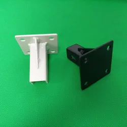 2020 Aluminum Extrusion Profiles Feet Connectors,Floor Mount Base Plates steel,Gray Powder Coating,Guardrail Base