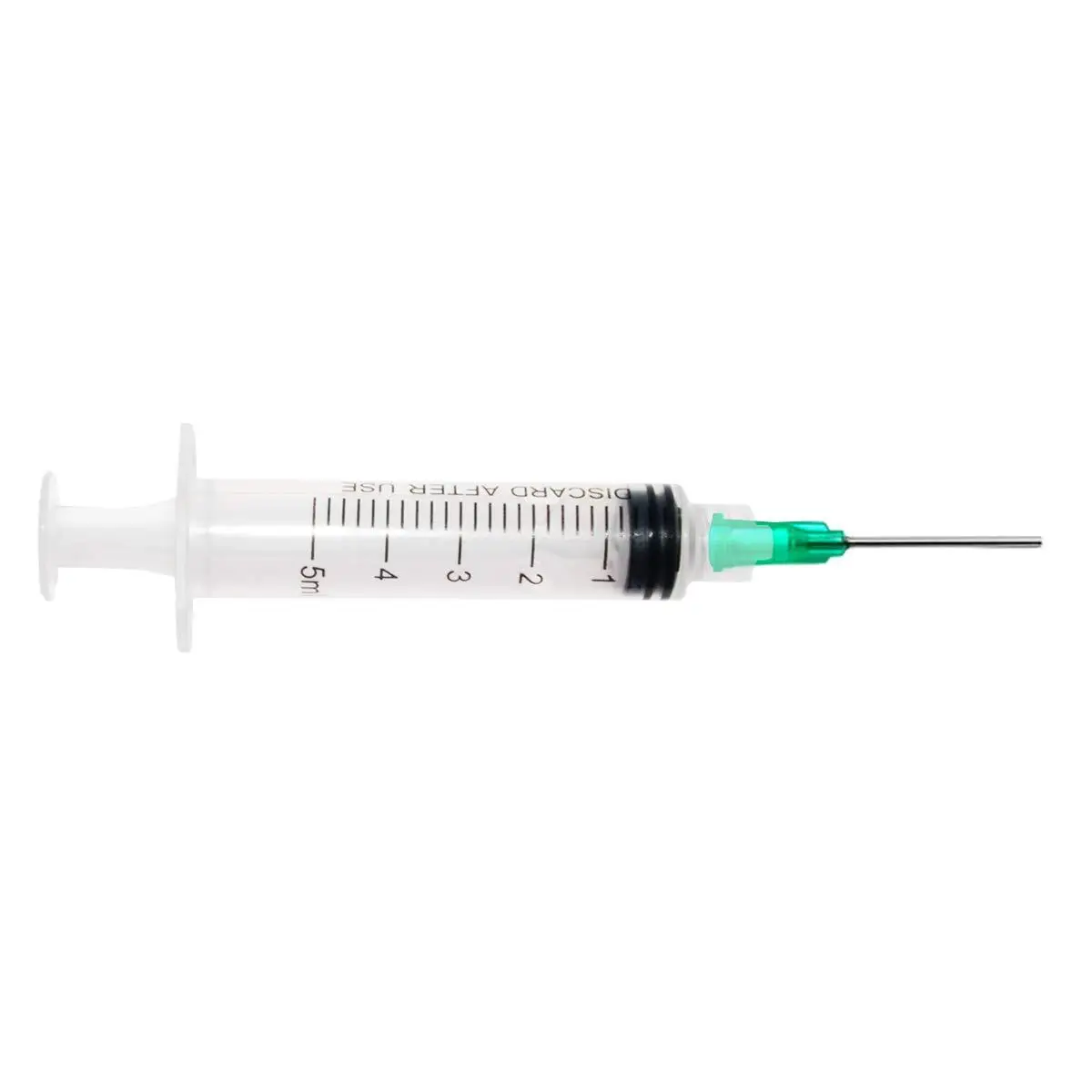 Plastic Syringe 1ml 3ml 5ml 10ml For Lab and Industrial Dispensing Adhesives Glue , With1inch Blunt Tip Needles , Non-sterile