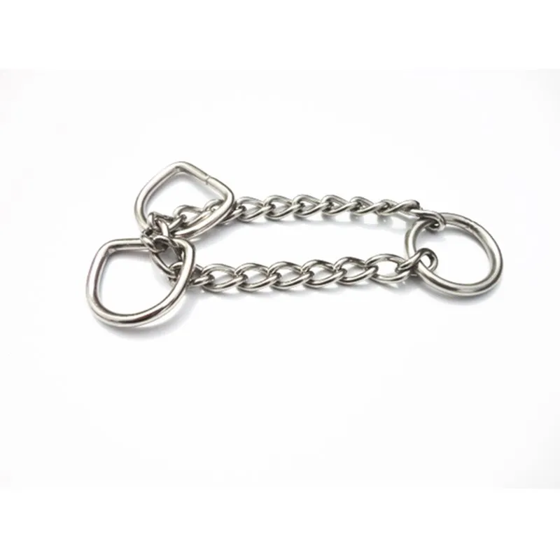 Catena regolabile del collare dell'animale domestico della catena regolabile accessorio del collare di cane della catena dell'acciaio inossidabile 20pcs