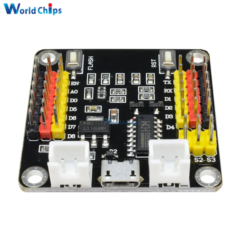 DM Strong ESP8266 ESP-12E CH340 CH340G Wireless Wifi Development Board Module MCU UART SPI Micro USB Antenna for Arduino NodeMCU