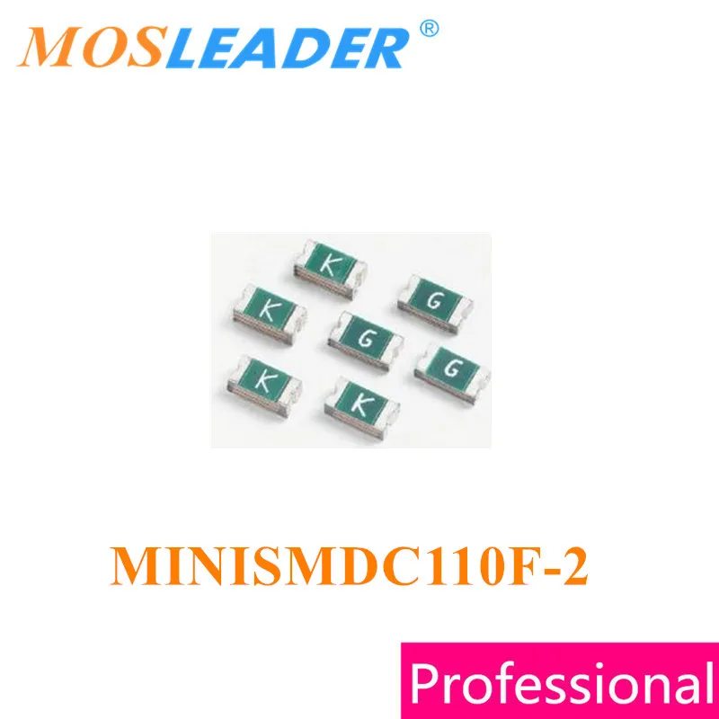 Mosleader 2000PCS MINISMDC110F-2 1812 1.1A 16V PTC Resettable Fuse MINISMDC110F MINISMDC110 High quality