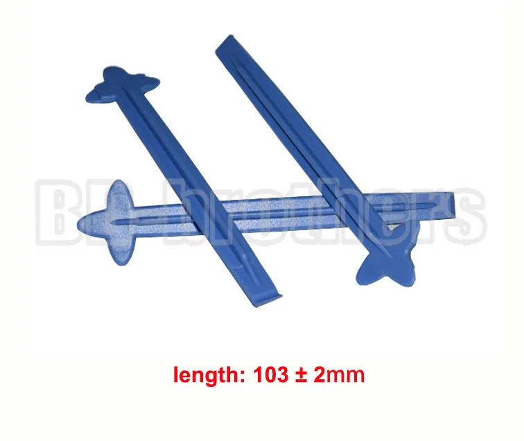 블루 십자형 플라스틱 도구, 크로스 Prying 도구 Crowbar 열기 도구 껍질 수리 도구 핸드폰 5000 개/몫