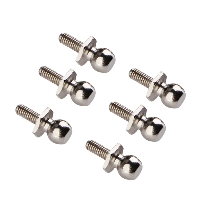 6Pcs Professional HSP Fasteners Screws 02038 Ball Head Screw For RC 1/10 Model Car Buggy Truck Spare Parts AA