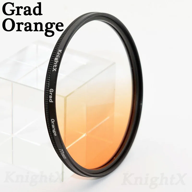 KnightX-filtro de lente de cámara FLD UV CPL ND Star gnd para canon eos sony nikon 49 52 55 58 62 67 72 77 mm d3300 kit dslr d5100 1300d