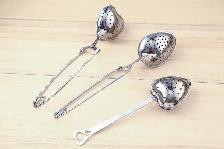 Stainless Steel Tennis Clip Ball Tea Infuser Tea Strainer Herbal Spice Cooking Filter