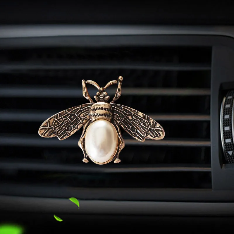 honeybee modelling car Perfume clip air conditioner outlet air freshener in the automobile air  freshener diffuser