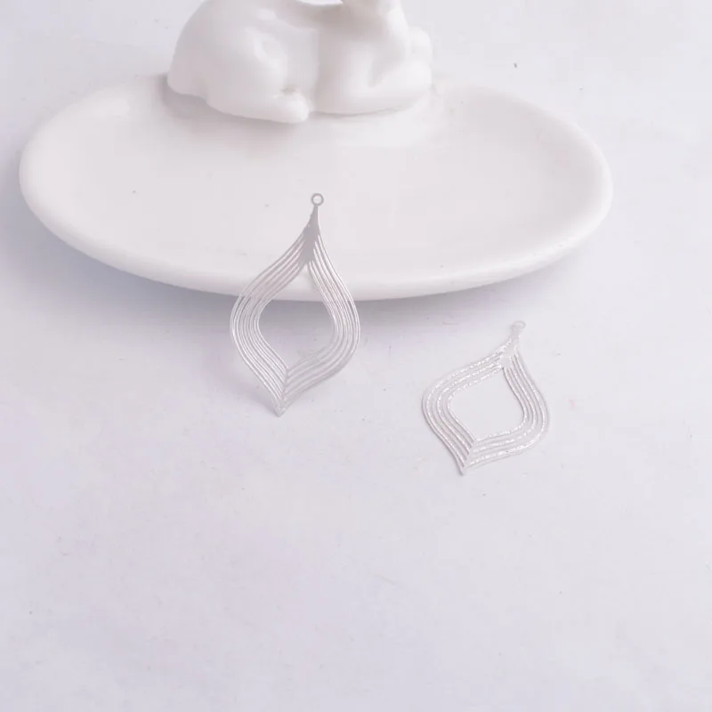50 Stück AB4426 22*39mm Linienförmige Anhänger Filigran-Artikel Anhänger DIY Schmuckteile – Detail 5