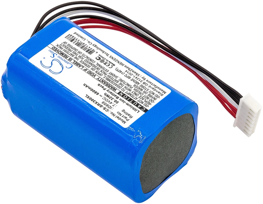 Battery For Sony ID659 6800mAh / 50.32Wh Speaker Battery